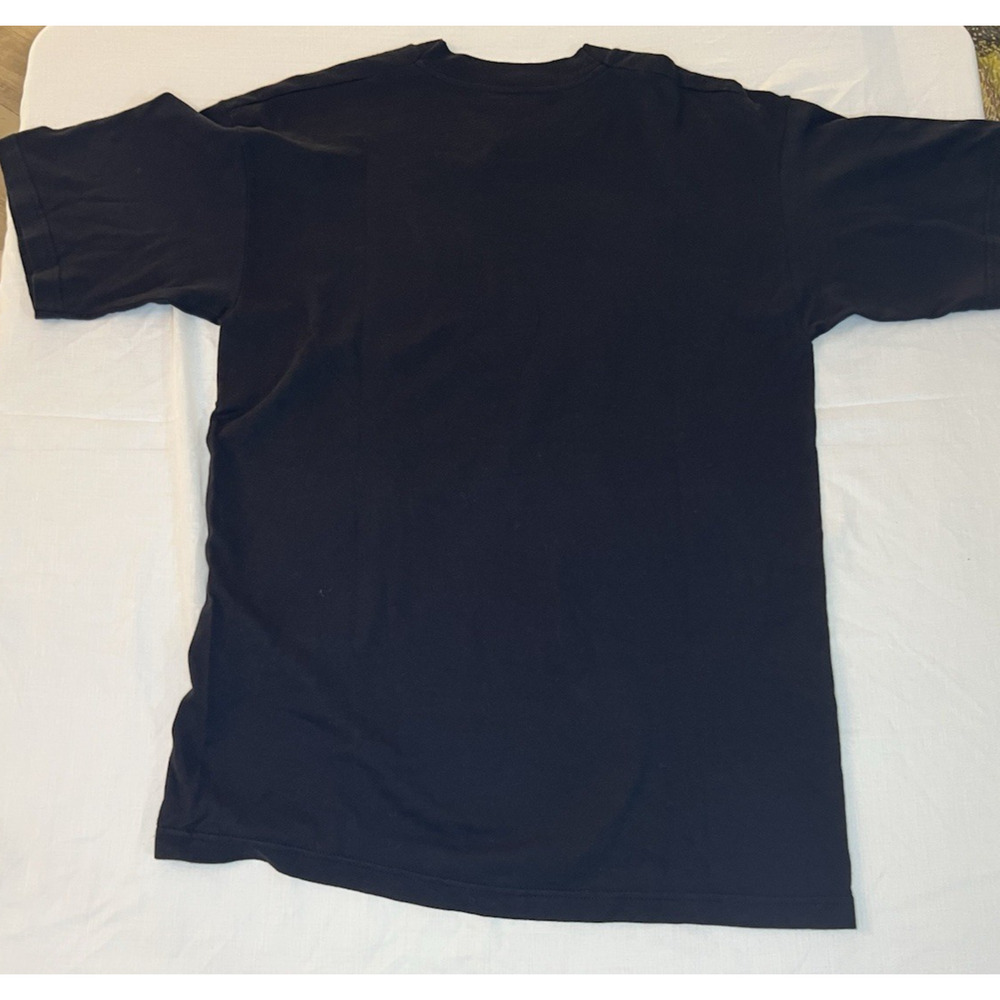 HARROD'S Black Shirt Knightsbridge Westie Terrier Dog Puppy‎ Vintage 90s Size M - Picture 5 of 7